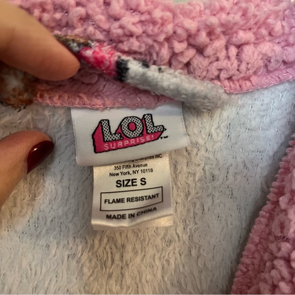 Girls LOL Surprise Robe Size Small Bath Cozy - Picture 3 of 5